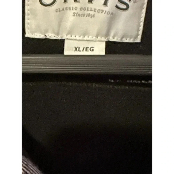 Orvis Black and White Plaid Button Down Shirt - Picture 3 of 4